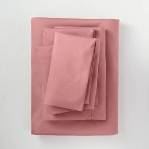 Casaluna -  300 Thread Count Cotton Blend Satin 4PC S Rose